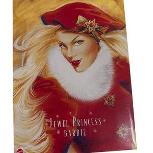 NEW 1996 Jewel Princess Barbie Doll Mattel #15826 The Winter Princess Collection